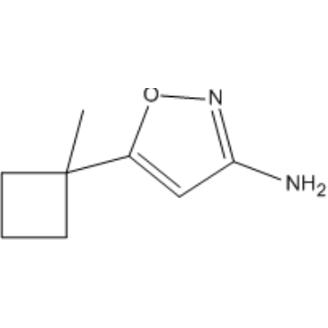 5-(1-Methylcyclobutyl)isoxazol-3-amine