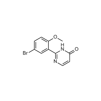 2-(5-Bromo-2-methoxyphenyl)-4(3H)-pyrimidinone