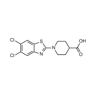 1-(5,6-Dichlorobenzo[d]thiazol-2-yl)piperidine-4-carboxylic acid