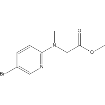 Methyl N-(5-bromopyridin-2-yl)-N-methylglycinate