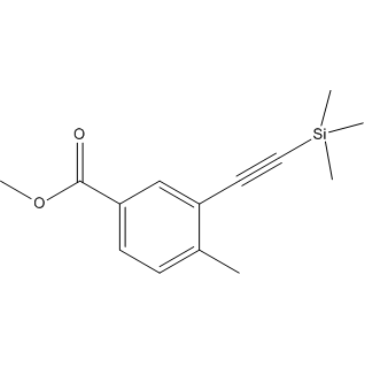 Methyl 4-methyl-3-((trimethylsilyl)ethynyl)benzoate