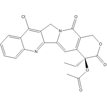 (S)-11-Chloro-4-ethyl-3,14-dioxo-3,4,12,14-tetrahydro-1H-pyrano[3',4':6,7]indolizino[1,2-b]quinolin-4-yl acetate