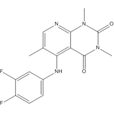 5-((3,4-Difluorophenyl)amino)-1,3,6-trimethylpyrido[2,3-d]pyrimidine-2,4(1H,3H)-dione