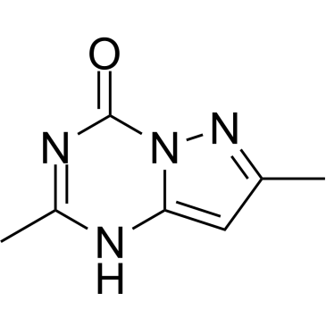 2,7-Dimethylpyrazolo[1,5-a]-1,3,5-triazin-4(3H)-one