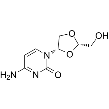 rel-4-Amino-1-[(2R,4R)-2-(hydroxymethyl)-1,3-dioxolan-4-yl]-2(1H)-pyrimidinone