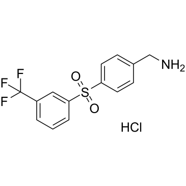 (4-((3-(Trifluoromethyl)phenyl)sulfonyl)phenyl)methanamine hydrochloride