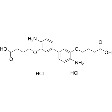 4,4'-((4,4'-Diamino-[1,1'-biphenyl]-3,3'-diyl)bis(oxy))dibutyric acid dihydrochloride