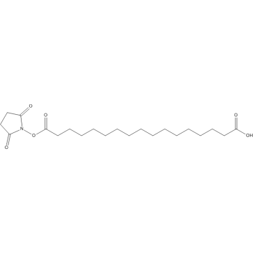 17-((2,5-Dioxopyrrolidin-1-yl)oxy)-17-oxoheptadecanoic acid