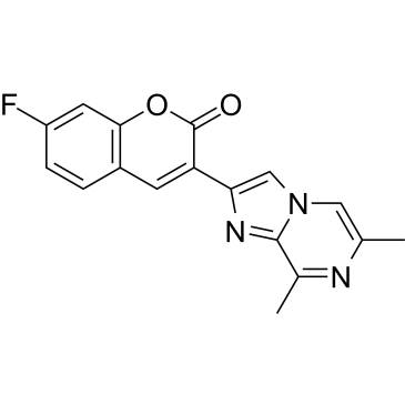 3-(6,8-Dimethylimidazo[1,2-a]pyrazin-2-yl)-7-fluoro-2H-chromen-2-one