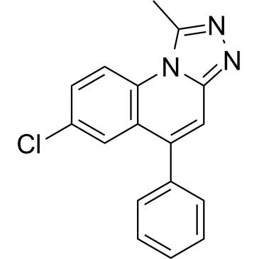 7-Chloro-1-methyl-5-phenyl-[1,2,4]triazolo[4,3-a]quinoline