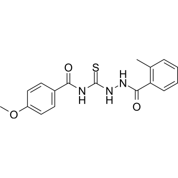 2-Methylbenzoic acid 2-[[(4-methoxybenzoyl)amino]thioxomethyl]hydrazide