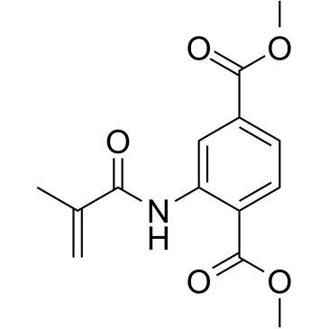1,4-Dimethyl 2-[(2-methyl-1-oxo-2-propen-1-yl)amino]-1,4-benzenedicarboxylate