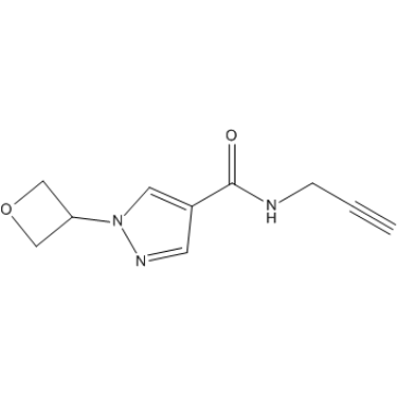 1-(Oxetan-3-yl)-N-(prop-2-yn-1-yl)-1H-pyrazole-4-carboxamide