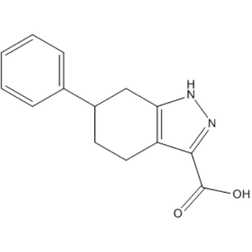 6-Phenyl-4,5,6,7-tetrahydro-1H-indazole-3-carboxylic acid