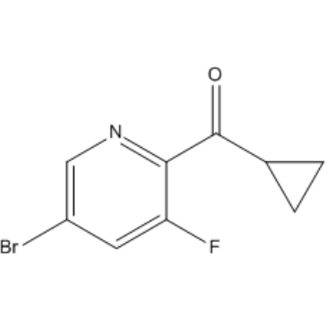 (5-Bromo-3-fluoro-2-pyridinyl)cyclopropylmethanone