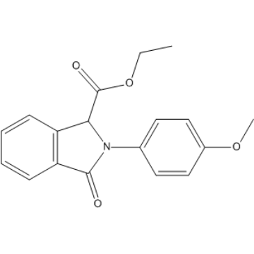 Ethyl 2-(4-methoxyphenyl)-3-oxoisoindoline-1-carboxylate
