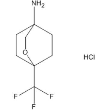 1-(Trifluoromethyl)-2-oxabicyclo[2.2.2]octan-4-amine hydrochloride