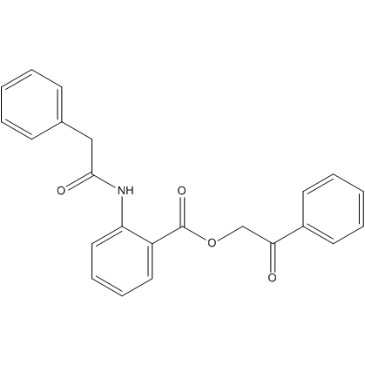 2-Oxo-2-phenylethyl 2-(2-phenylacetamido)benzoate