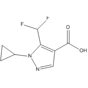 1-Cyclopropyl-5-(difluoromethyl)-1H-pyrazole-4-carboxylic acid