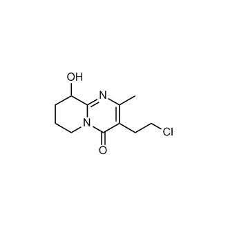 3-(2-Chloroethyl)-6,7,8,9-tetrahydro-9-hydroxy-2-methyl-4H-pyrido[1,2-a]pyrimidin-4-one