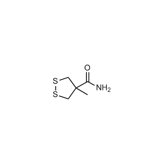 4-Methyl-1,2-dithiolane-4-carboxamide
