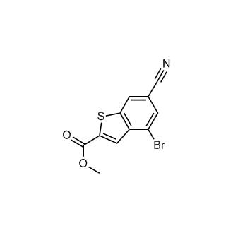 Methyl 4-bromo-6-cyanobenzo[b]thiophene-2-carboxylate