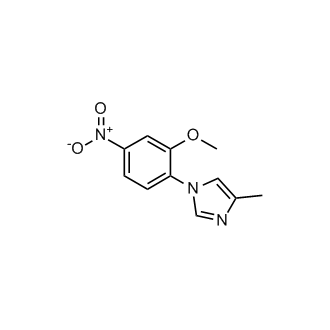 1-(2-methoxy-4-nitrophenyl)-4-methyl-1H-imidazole