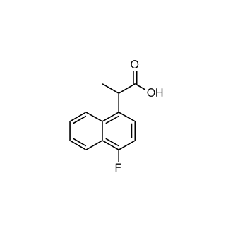 2-(4-Fluoronaphthalen-1-yl)propanoic acid