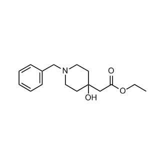 Ethyl 2-(1-benzyl-4-hydroxypiperidin-4-yl)acetate