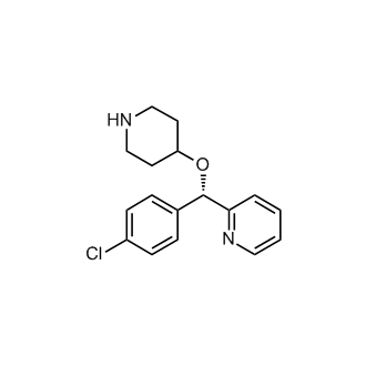 (S)-2-((4-Chlorophenyl)(piperidin-4-yloxy)methyl)pyridine