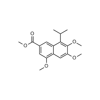 Methyl 8-isopropyl-4,6,7-trimethoxy-2-naphthoate