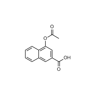 4-Acetoxy-2-naphthoic acid