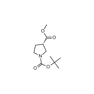 Methyl (S)-1-(tert-butyloxycarbonyl)pyrrolidine-3-carboxylate