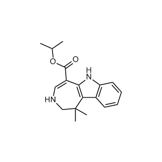 Isopropyl 1,1-dimethyl-1,2,3,6-tetrahydroazepino[4,5-b]indole-5-carboxylate