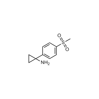 1-(4-(Methylsulfonyl)phenyl)cyclopropanamine