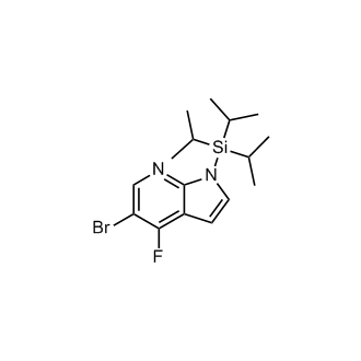 5-bromo-4-fluoro-1-(triisopropylsilyl)-1H-pyrrolo[2,3-b]pyridine