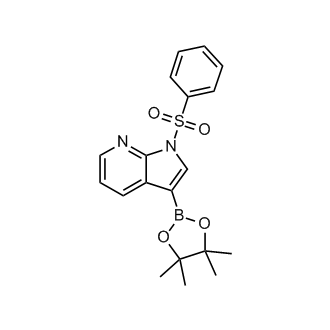 1-(phenylsulfonyl)-3-(4,4,5,5-tetramethyl-1,3,2-dioxaborolan-2-yl)-1H-pyrrolo[2,3-b]pyridine