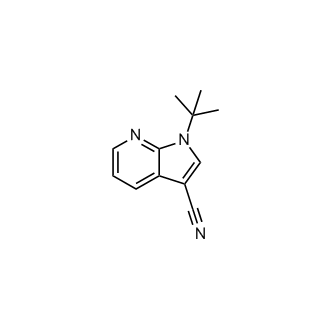 1-(tert-Butyl)-1H-pyrrolo[2,3-b]pyridine-3-carbonitrile