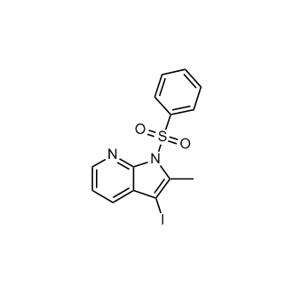 3-Iodo-2-methyl-1-(phenylsulfonyl)-7-azaindole