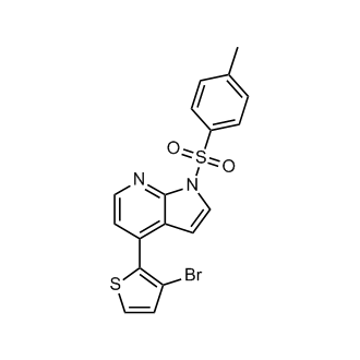 4-(3-Bromothiophen-2-yl)-1-tosyl-1H-pyrrolo[2,3-b]pyridine