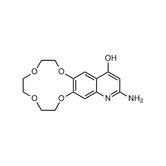 13-Amino-2,3,5,6,8,9-hexahydro-[1,4,7,10]tetraoxacyclododecino[2,3-g]quinolin-15-ol