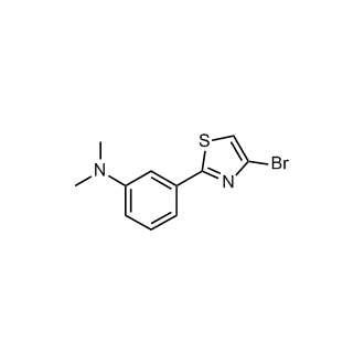 3-(4-Bromothiazol-2-yl)-N,N-dimethylaniline