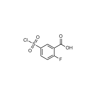 5-(Chlorosulfonyl)-2-fluorobenzoic acid