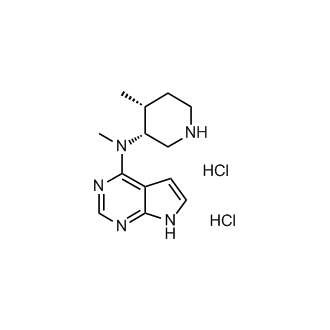 N-Methyl-N-((3R,4R)-4-methylpiperidin-3-yl)-7H-pyrrolo[2,3-d]pyrimidin-4-amine dihydrochloride