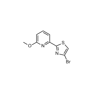 4-Bromo-2-(6-methoxypyridin-2-yl)thiazole