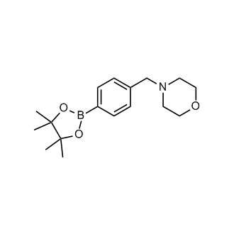 4-[4-(4,4,5,5-Tetramethyl-1,3,2-dioxaborolan-2-yl)benzyl]morpholine