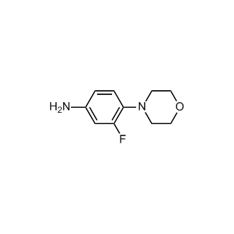 3-Fluoro-4-(4-morpholinyl)aniline