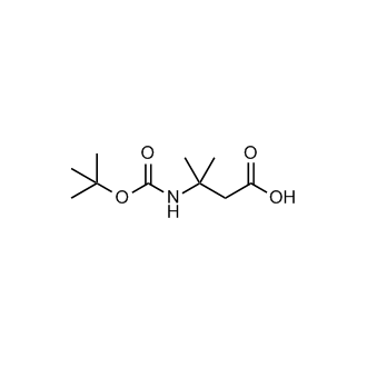 3-[[(1,1-Dimethylethoxy)carbonyl]amino]-3-methylbutanoic acid