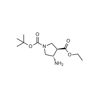 (3R,4S)-1-tert-butyl 3-ethyl 4-aminopyrrolidine-1,3-dicarboxylate