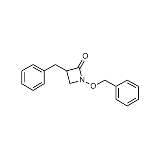 3-Benzyl-1-(benzyloxy)azetidin-2-one